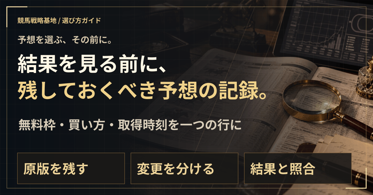 自分の利用結果を残す。収支メモの項目と集計手順。の解説ビジュアル